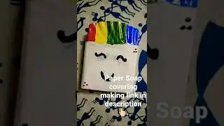 #shorts#papersoapmaking#DIY#//Everything lucky //paper Soap Cover making link in description 👆🏻. //