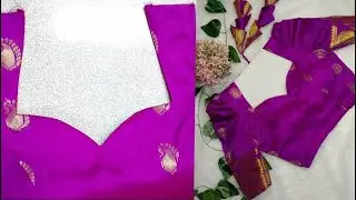 Blouse front neck cutting and stitching||blouse neck design||how to cut neck||