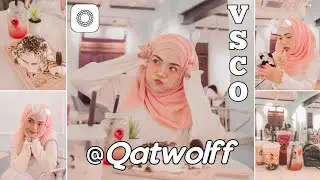 Tutorial Edit Photo Ala Selebgram @Qatwolff using VSCO X Fullpack