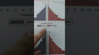 Age Structure of India in consecutive years
