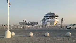 Evening time dohaport