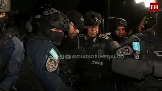 As&iacute; luc&iacute;a Gilbert Reyes al momento de ser trasladado al Comando Cobras