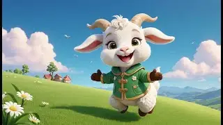 Happy Goat Step Step Hill | Fun Kids Song | Playful Adventure Rhyme