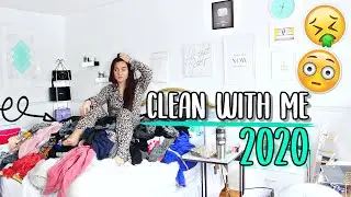 2020 DEEP Cleaning My Room !!