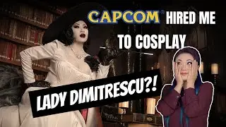 Cosplaying Lady Dimitrescu from Resident Evil Village... for Capcom!