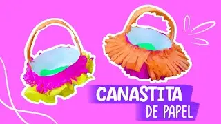 Ep. 10 Canastita de papel crepé para altar de Día de Muertos