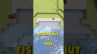 Easy Minecraft Fishing Hut With Dock