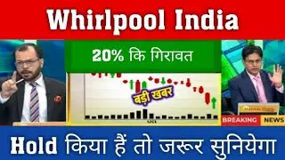 Whirlpool India Share latest news today ✔ Whirlpool Share Latest News | Whirlpool Share