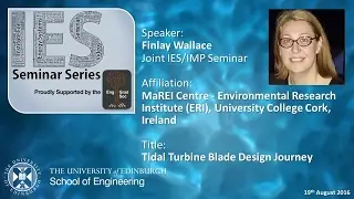 Tidal Turbine Blade Design Journey - Dr Vesna Jaksic