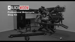Black Widow Professional Motorcycle Shop Kit 1
