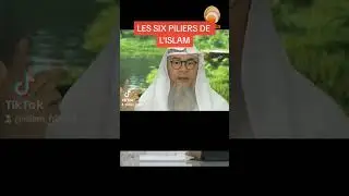 les six piliers de la foi #islam #assimalhakeem #depression #islamfr #musulman #lespiliersdelislam