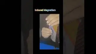 Magnetism on demand! 🔋💡Induced magnetism in action 🔌💥Temporary magnets, permanent wonder! 🔍💫