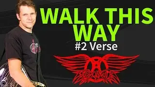 How To Play Walk This Way Guitar Lesson #2 Verse