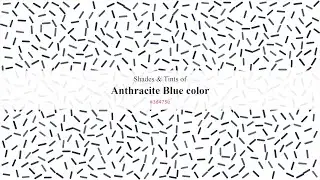 Shades & Tints of Anthracite Blue color #3d475e A Warm Blue color #363f53 #2f3749 #525b6f #686f81