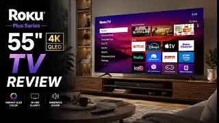Roku Plus Series 55 Inch 4K QLED TV Review | Best Premium Smart TV 2026!