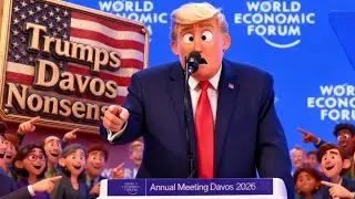 Trump at Davos 🤦&zwj;♂️  Funny Irish Satire Song on Greenland, Power & Pure Nonsense