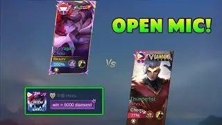 BRAXY VS CHOOU WIN 5,000 DIAMOND💎 | WHO WIN? - MLBB