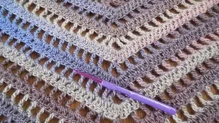 haken tutorial: omslagdoek zomer/herfst