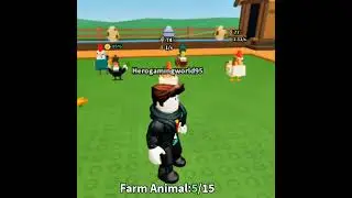 Feed and Farm Animal Upd Soon  #shortsviral #roblox FeedandFarm #amazon