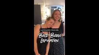 🤪 BOLD BROW LAMINATION #browbeauty #debibrows #shorts #lamination #laminadodecejas