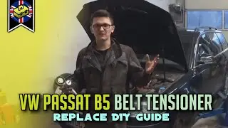 How to Replace Timing Belt Tensioner on VW Passat 3BG 1.9 | VW Passat B5 Belt Tensioner | Tutorial