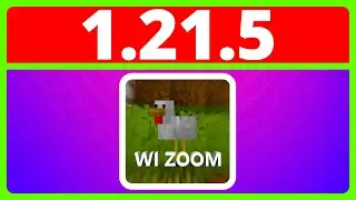 How To Download And Install WI Zoom For Minecraft Java 1.21.5 | Zoom In Minecraft | OptiFine Zoom