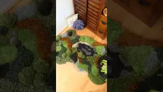 Y&rsquo;all&hellip; I made a moss rug. And I freaking love it!!