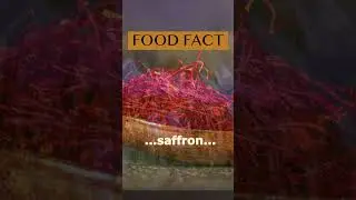 Food Fact #shorts #facts #saffron