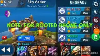 Sky Assault Hacked by GameGuardian (GG)