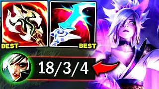 RIVEN'S BEST BUILD TO CLIMB TO HIGH-ELO! (I LOVE THIS PATCH 👌)