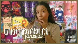 OS LANÇAMENTOS LITERÁRIOS DE JANEIRO 🍀