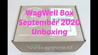WagWell Box September 2020 Dog Subscription Unboxing + Coupon