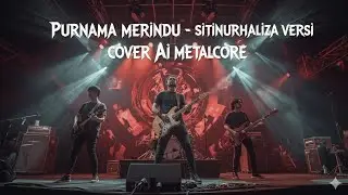 Purnama Merindu - Siti Nurhaliza | Versi AI Metal Cover 🔥 (Rock Metal Core Edition)