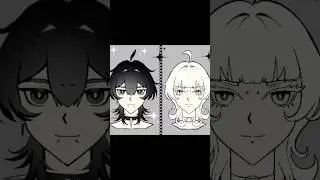 Oberon and sister (i have no idea for name) | OC speedpaint #art#oc#ocdrawing#artist#fyp