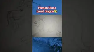 human Cross breed dragon.