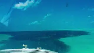Approach and landing at Ashmore Reef