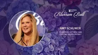 Amy Schumer&rsquo;s Hilarious Yet Powerful Message on Endometriosis | Blossom Ball 2025