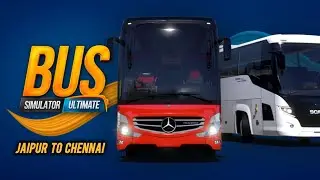 Bus simulator: ultimate | Rainy weather 🌧️ | Zuuks Tunnel | Volvo 9600 | PATEL'S GAMING 