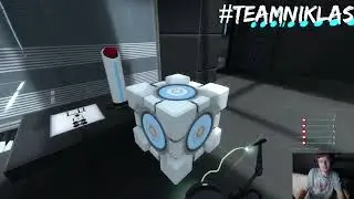 Patrick und Roman f&uuml;llen L&ouml;cher - Portal 2 Co-op
