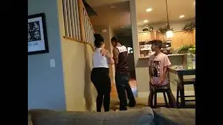 Spanked with belt