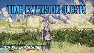 [PSO2 NGS] New Quest Details! (Time Extension Quest Basics)