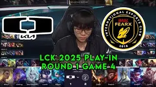 DK vs BFX Game 4 | LCK 2025 Play-In Round 1 | Dplus KIA vs BNK FEARX G4