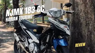 Review Jupiter Mx 183cc Harian Dana Pelajar || Bore Up 63mm NJMX Harian Touring