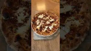 Mozzarella, bacon and fig jam. This slice kicks butt. #pizza #homemade #bacon #sizzle #foru