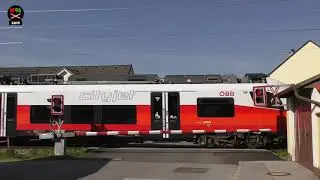 Eisenbahnkreuzung Wolfsthal #2 (A) - 20.4.2019 / Železničn&iacute; přejezd / Austrian railroad crossing