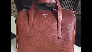 What's In My Bag- Fossil Sydney Satchel