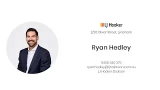 2/20 Oliver Street, Lyneham | Ryan Hedley