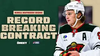 Kirill Kaprizov Signs $136M Deal - Richest Contract in NHL History | The Sheet w/ Marek & Wyshynski