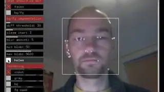 Face detection and good features to track