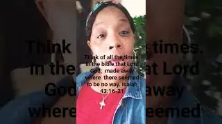 God always makes ways for his Children #love #peace #faith #identity #belief
